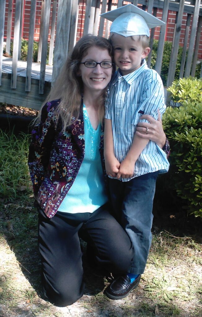 Vicki L. Moag and son